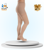 Wingmed W1312 Külotlu Varis Çorabı – Medikal Kompresyon Çorabı Ten Burnu Kapalı - Görsel 3