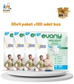Evony Külot Hasta Bezi Medium (M) – 4 Paket (Toplam 120 Adet)Yeni Ürün 2026 üretim