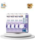 Lorina Külot Hasta Bezi Large (L) – 4 Paket 30 Adet (Toplam 120 Adet)