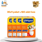 Canped Külot Hasta Bezi Large (L) 4 Paket 30 Adet (Toplam 120 Adet)