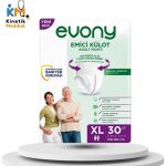 Evony Külotlu Hasta Bezi XL (XLarge) Beden 30 Adet (1 Paket)