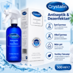 Crystalin Antiseptik & Dezenfektan Yara Bakım Solüsyonu 500 ml - Görsel 3